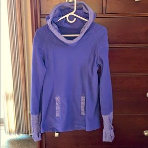 Lululemon purple fleece top - size 6.